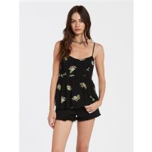 Volcom Caraco Happy Clouds - BLACK