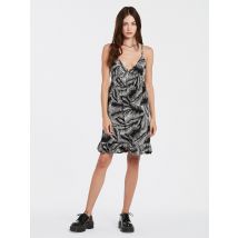 Volcom Robe Stay Palm - Black White