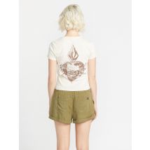Volcom T-shirt Have A Clue - CLOUD