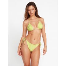 Volcom Haut de maillot de bain Tropicoco Triangle (Réversible) - CITRON