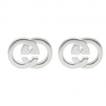 Gucci Interlocking G Silver Earrings