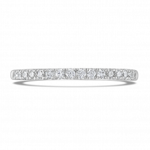 Platinum 0.33ct Diamond Eternity Ring - L
