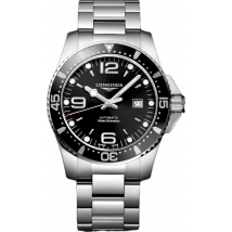 Longines Watch HydroConquest Mens - Black