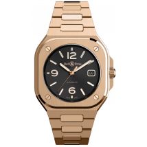 Bell & Ross BR 05 Auto Black Gold Bracelet Watch
