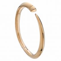 Shaun Leane Sabre 18ct Rose Gold Plated Sterling Silver Tusk Bangle D - M
