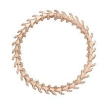 Shaun Leane Serpent Trace 18ct Rose Gold Plated Sterling Silver Slim Bracelet D - S