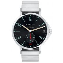 Nomos Glashutte Tangente Sport Neomatik 42 Date Marine Black Sapphire Crystal