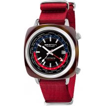 Briston Watch Clubmaster Traveler Worldtime GMT Limited Edition - Black
