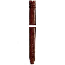 IWC Strap Alligator Dark Brown For Folding Clasp XS