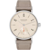 Nomos Glashutte Tangente 33 Champagne Steel Back