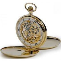 Rapport Pocket Watch Double Hunter Gold Plated