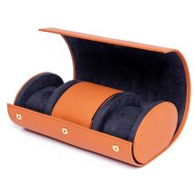 Rapport Watch Roll Hyde Park Tan Three Watch