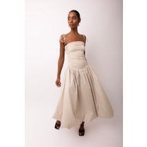 Alexa Milk Puffball Dress