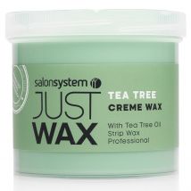 Salon System Just Wax Tea Tree Creme Wax (450g) False Eyelashes