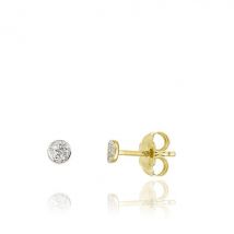 Chimento Armillas Glow 18ct Yellow Gold 0.05ct Diamonds Stud Earrings