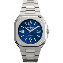 Bell & Ross BR 05 Auto Blue Steel Bracelet Watch