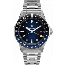 Bremont Supermarine 300M GMT Blue Black Bracelet Limited Edition Watch