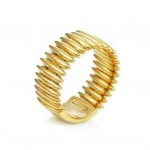 Chimento Armillas 18ct Yellow Gold Spike Pattern Ring