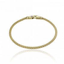 Chimento Melograno 18ct Yellow Gold 0.03ct Diamond Bracelet