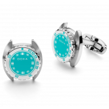 Doxa Cufflinks SUB Aquamarine Turqouise