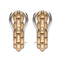 Fope Eka Tiny 18ct Rose Gold Hoop Earrings