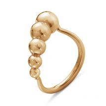 Georg Jensen Moonlight Grapes 18ct Rose Gold Graduating Ring - 48