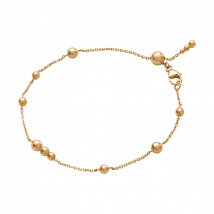 Georg Jensen Moonlight Grapes 18ct Rose Gold Beaded Bracelet