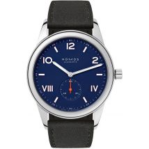 Nomos Glashutte Club Campus 38 Nigh Sky Steel Back Watch