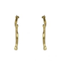 Marco Bicego Marrakech 18ct Yellow Gold Hoop Earrings - Yellow Gold
