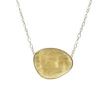 Marco Bicego Lunaria 18ct Yellow Gold Petal Shaped Necklace - Yellow Gold
