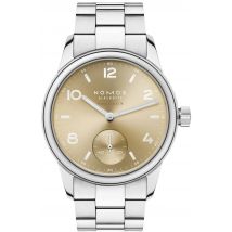 Nomos Glashutte Club Sport Neomatik 34 Gold Sapphire Glass Watch