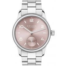 Nomos Glashutte Club Sport Neomatik 34 Rose Sapphire Glass Watch