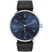 Nomos Glashutte Tangente 2Date Blue Sapphire Crystal