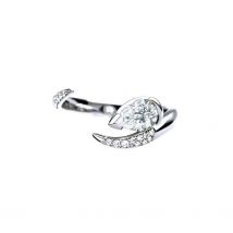 Shaun Leane 18ct White Gold 0.60ct Diamond Ariana Entwined Eternity Ring D - N