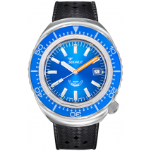 Squale 2002 Blue Rubber Watch