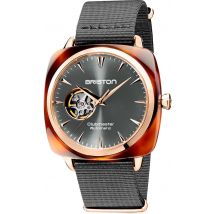 Briston Watch Clubmaster Classic Acetate Gold - Grey