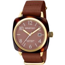 Briston Watch Clubmaster Classic 3 Hands Chocolate - Brown