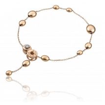 Chimento Armillas Acqua 18ct Rose Gold 0.03ct Diamond Bracelet - Option1 Value Gold