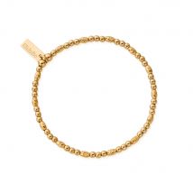 Chlobo Boho Luxe Gold Plated Dainty Sparkle Bracelet