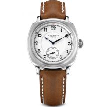 Duckworth Prestex Bolton Small Seconds White Brown Leather Watch