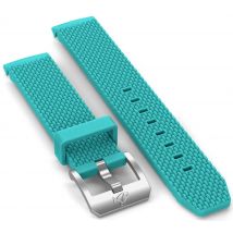 Doxa Strap SUB 200 Rubber Turquoise With Buckle - Turquoise