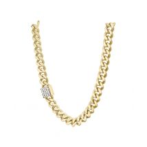 Boss Jewellery Caly Light Yellow Gold IP Ladies Necklace