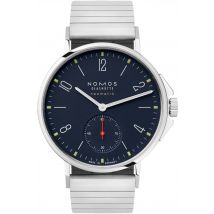 Nomos Glashutte Ahoi Neomatik Atlantic Sapphire Crystal Watch