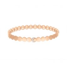 Pasquale Bruni Luce 18ct Rose Gold 0.11ct Diamond Half Moon Small Bracelet - Gold