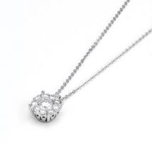 Ponte Vecchio Artemide 18ct White Gold 0.65ct Diamond Necklace - White Gold