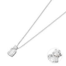 Ponte Vecchio Benvenuto 18ct White Gold 0.27ct Diamond Necklace - White Gold