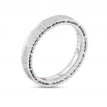 Roberto Coin Princess 18ct White Gold Diamond Ring - 11-(51)