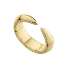 Shaun Leane 18ct Yellow Gold Plated Sterling Silver Arc Ring - S