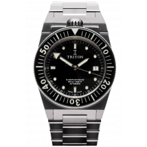 Triton Subphotique Classic Black TR-01 Watch