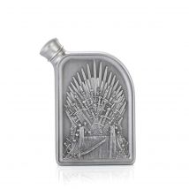Royal Selangor Collectible Pewter Iron Throne Hip Flask